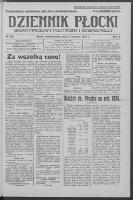 Dziennik Płocki : organ narodowy, polityczny i gospodarczy. R. 3, 1924 nr 126 (2 VI)