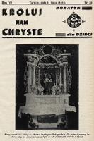 Króluj nam Chryste : dodatek dla dzieci. 1938, nr 31