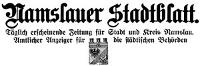 Namslauer Stadtblatt 1928-05-17 [Jg. 56] Nr 116