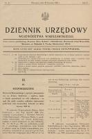Dziennik Urzędowy Województwa Warszawskiego. 1924, nr 4