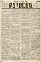 Gazeta Narodowa. 1864, nr 2