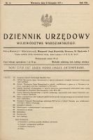 Dziennik Urzędowy Województwa Warszawskiego. 1927, nr 11