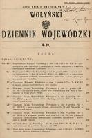 Wołyński Dziennik Wojewódzki. 1937, nr 28