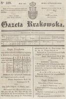 Gazeta Krakowska. 1837, nr 238