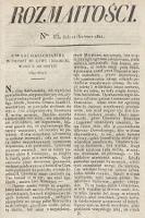 Rozmaitości : oddział literacki Gazety Lwowskiej. 1824, nr 16