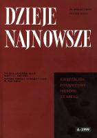 Dzieje Najnowsze : [kwartalnik poświęcony historii XX wieku] R. 31 z. 4 (1999), Recenzje - Ciesielski, Stanisław (1954– )