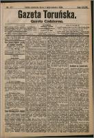 Gazeta Toruńska 1909, R. 45 nr 227 + dodatek