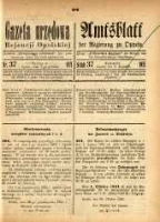Gazeta Urzędowa Rejencji Opolskiej, 1921, Nr. 37
