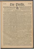 Die Presse 1911, Jg. 29, Nr. 158 Zweites Blatt, Drittes Blatt