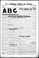 ABC : pismo codzienne informuje wszystkich o wszystkim, R.8, nr 174 (21 czerwca 1933)