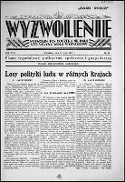 Wyzwolenie : dawniej Polska Ludowa : pismo tygodniowe ludu polskiego, polityczne, oświatowe, gospodarcze i społeczne, R.18 [i.e.16] , nr 32 (31 maja 1931)