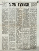 Gazeta Narodowa. R. 12, nr 129 (30 maja 1873)