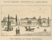 Pałac Błękitny : ze starego drzeworytu