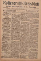 Kostener Kreisblatt: amtliches Veröffentlichungsblatt für den Kreis Kosten 1910.04.30 Jg.45 Nr51