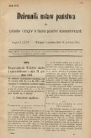 Dziennik Ustaw Państwa dla Królestw i Krajów w Radzie Państwa Reprezentowanych. 1915, cz. 185