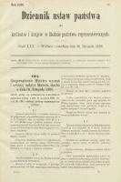 Dziennik Ustaw Państwa dla Królestw i Krajów w Radzie Państwa Reprezentowanych. 1898, cz. 70