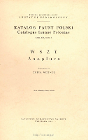Wszy = Anoplura - Wegner, Zofia (1925– )