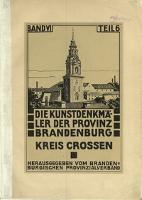 Die Kunstdenkmäler des Kreises Crossen - Blunck, Erich