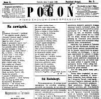 Pogoń : tygodnik polityczny i ekonomiczno-społeczny. 1895, nr 28