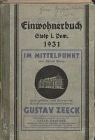 Einwohnerbuch der Stadt Stolp in Pommern 1931