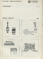 Tyrystory : katalog skrócony - Zakłady Elektronowe UNITRA-LAMIA