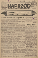 Naprzód : organ Polskiej Partji Socjalistycznej. 1932, nr 1