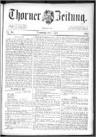 Thorner Zeitung 1892. Nr. 156