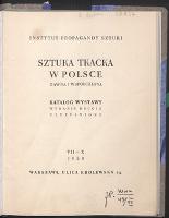 Sztuka tkacka w Polsce dawna i współczesna : katalog wystawy : VII-X 1938 - Mańkowski, Tadeusz (1878-1956)