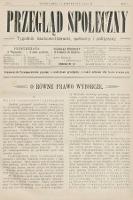 Przegląd Społeczny : tygodnik naukowo-literacki, społeczny i polityczny. 1906, nr 6