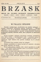Brzask : organ Związku Polskiej Młodzieży Demokratycznej. 1929, nr 4