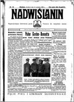 Nadwiślanin. Gazeta Ziemi Chełmińskiej, 1935.09.22 R. 17 nr 113