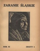 Zaranie Śląskie, 1935, R. 11, z. 4