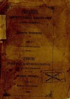 Zbiór przepisów administracyjnych Królestwa Polskiego : Wydział Oświecenia. T. 4, Zakłady naukowe średnie