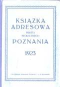 Książka adresowa miasta stołecznego Poznania; Telephone directory address-book (business and residential)