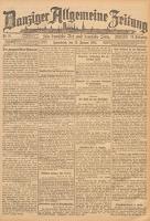 Danziger Allgemeine Zeitung, 1923.03.02 nr 52