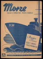 Morze : tango z operetki "Panna Wodna" - Lawina-Świętochowski, Jerzy (1906-1946)