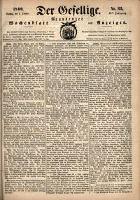 Der Gesellige : Graudenzer Wochenblatt und Anzeiger 1860.10.02 nr 115