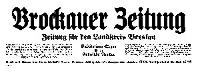 Brockauer Zeitung. Zeitung für den Landkreis Breslau 1933-07-26 Jg. 33 Nr 88