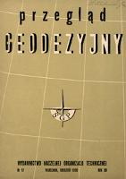 Przegląd Geodezyjny : czasopismo poświęcone sprawom geodezji i kartografii 1956 R. 12 nr 12