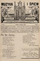 Muzyka i Śpiew: miesięcznik artystyczny : poświęcony sprawom muzycznym i zawodowym. 1923, nr 33