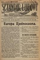 Sztandar Ludowy : ilustrowany tygodnik oświatowy, społeczny, polityczny i gospodarczy : Organ Związku Chłopskiego. 1925, nr 49