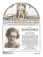 Deutsches Adelsblatt, Nr. 41, 51 Jahrg., 7 Oktober 1933