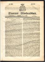 Thorner Wochenblatt 1852, No. 19