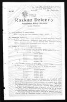 Rozkaz Dzienny Naczelnika M[ilicji] M[iejskiej]. 1917 nr 443 (29 VII) - Radziwiłł, Franciszek (1878-1944)
