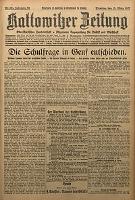 Kattowitzer Zeitung, 1927, Jg. 59, nr 60