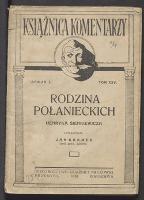 Rodzina Połanieckich Henryka Sienkiewicza - Kramer, Jan (1892-19..)