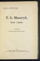 T. G. Masaryk : życie i dzieło - Kwietniowski, Arnold (ok 1890-1931)