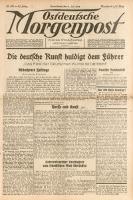 Ostdeutsche Morgenpost, 1938, Jg. 20, Nr. 186