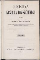 Historya kościoła powszechnego. T. 5 - Buliński, Melchior (1810-1877)