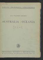 Australja i Oceania - Gumplowicz, Władysław (1869-1942)